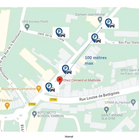 Chez Clement Et Mathilde - T2 Hyper Centre Equipe Saint-Amand-les-Eaux