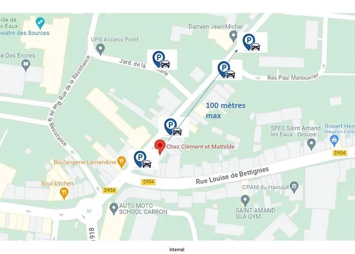 Chez Clement Et Mathilde - T2 Hyper Centre Equipe Saint-Amand-les-Eaux